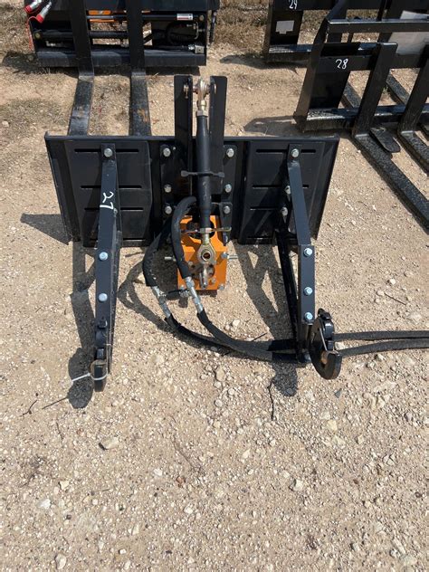 Skidsteer to 3pt adapter w/ live hydraulic pto 